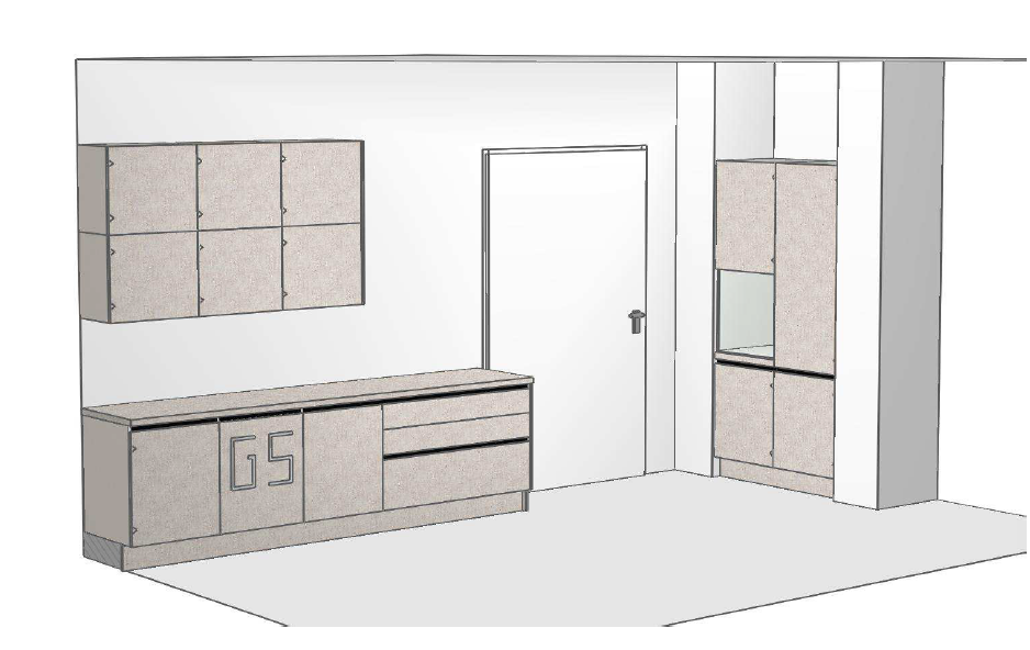 02616 - Keuken travertijn zand